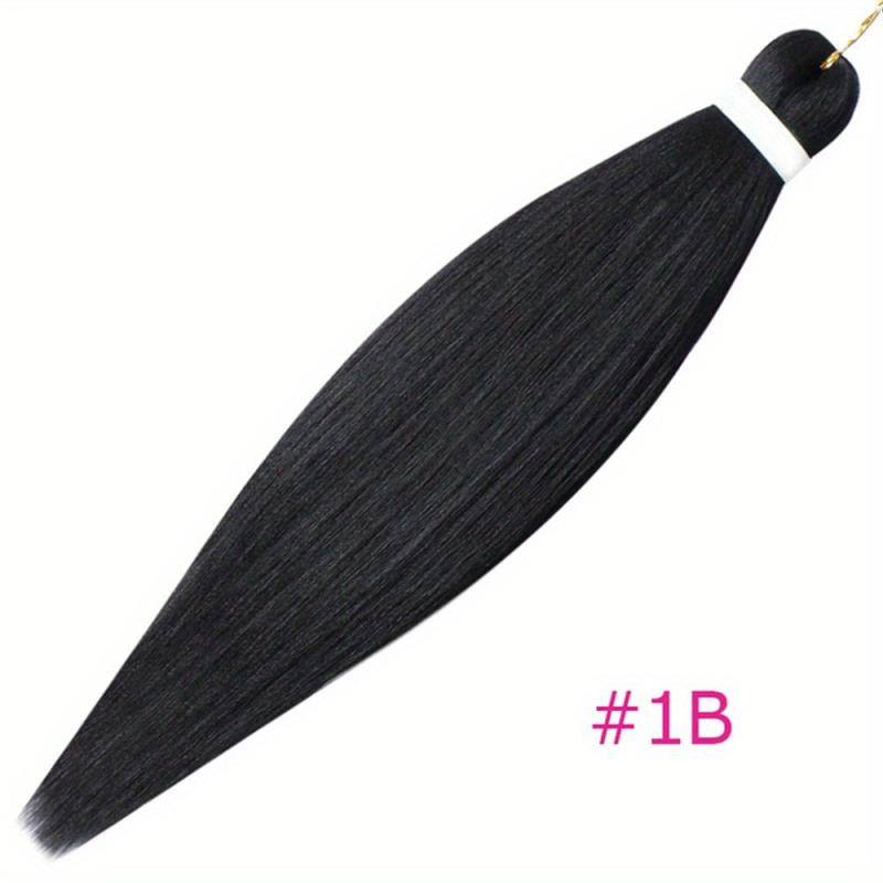 Long Braiding Hair Extensions Pre Stretched Synthetic Hair