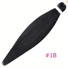 Long Braiding Hair Extensions Pre Stretched Synthetic Hair