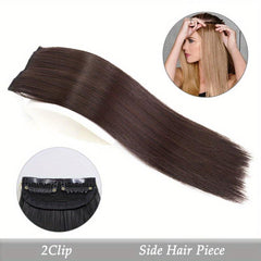 Long Straight Synthetic Clip In Hair Extensions for Daily Use