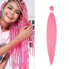 Pre Stretched Braiding Hair Extensions Natural Looking Twist