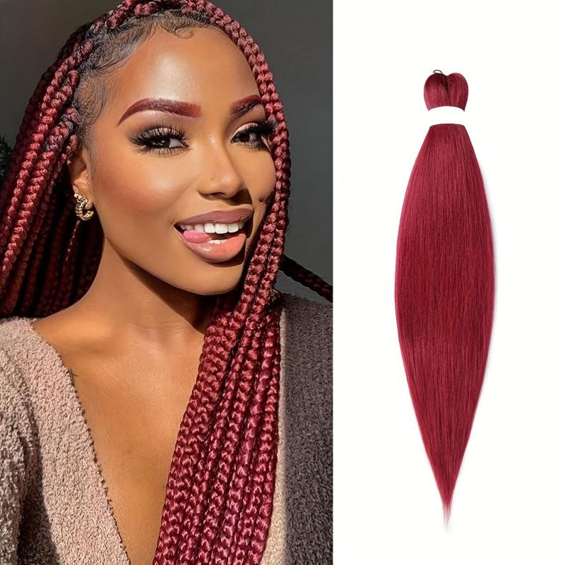 Pre Stretched Braiding Hair Extensions Natural Looking Twist
