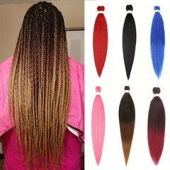 Pre Stretched Braiding Hair Extensions Natural Looking Twist