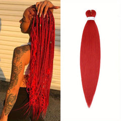 Pre Stretched Braiding Hair Extensions Natural Looking Twist