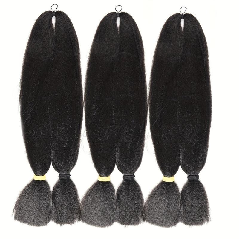 3pcs Jumbo Braiding Hair Extensions 121 cm Synthetic Fiber Crochet Braids