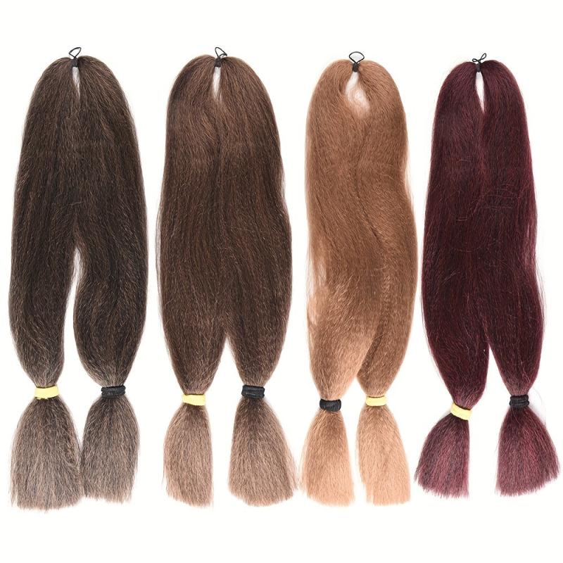 3pcs Jumbo Braiding Hair Extensions 121 cm Synthetic Fiber Crochet Braids