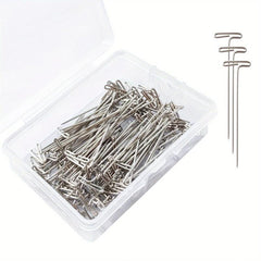 T Pins 50 Pack 1.5 Inch T Pins for Blocking Knitting