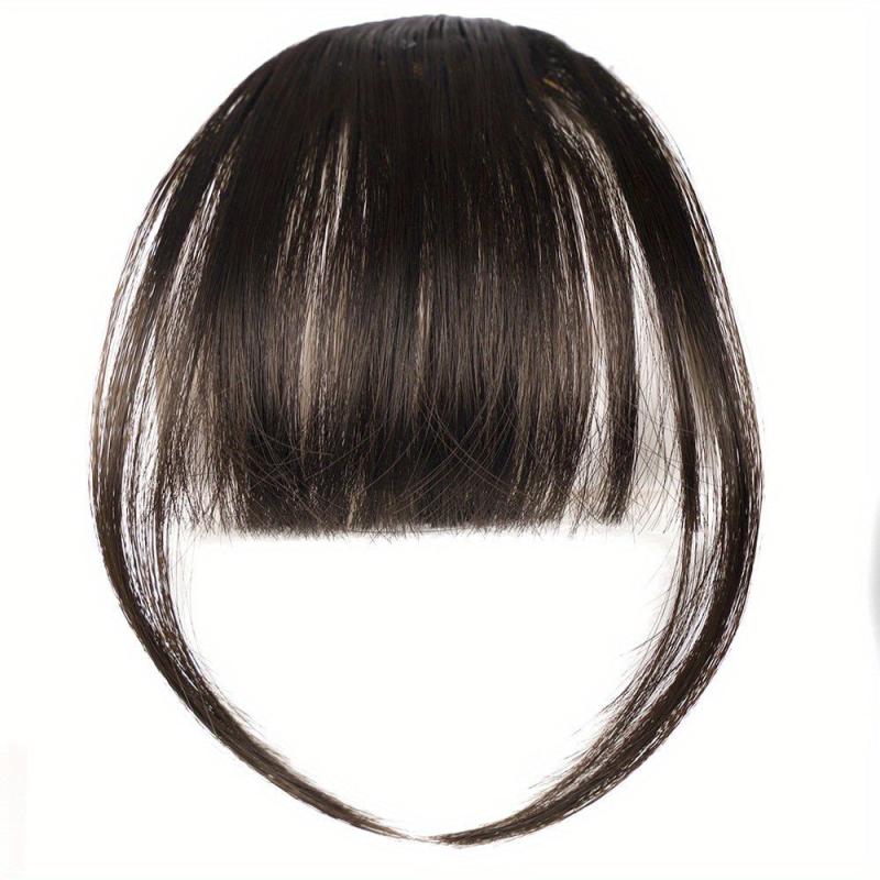 Bangs Extensions Clip In Air Bangs Synthetic False Hair Extension Hairpieces
