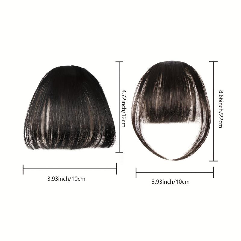 Bangs Extensions Clip In Air Bangs Synthetic False Hair Extension Hairpieces