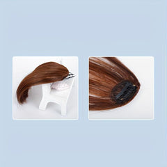 Bangs Extensions Clip In Air Bangs Synthetic False Hair Extension Hairpieces