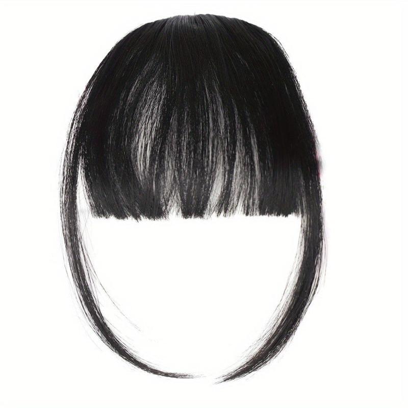 Bangs Extensions Clip In Air Bangs Synthetic False Hair Extension Hairpieces