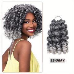 Jumpy Wand Curl Braids Extensions 20 Strands 32cm Jamaican Bounce Crochet Braid