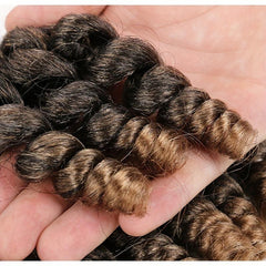 Jumpy Wand Curl Braids Extensions 20 Strands 32cm Jamaican Bounce Crochet Braid