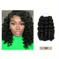 Jumpy Wand Curl Braids Extensions 20 Strands 32cm Jamaican Bounce Crochet Braid