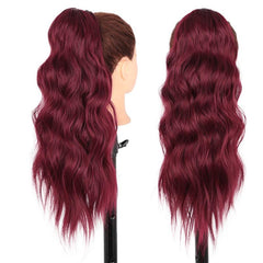 Wavy Drawstring Ponytail Extension for Women