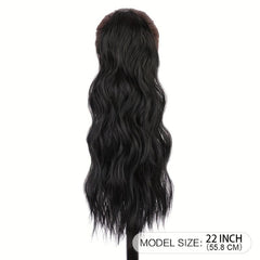 Wavy Drawstring Ponytail Extension for Women