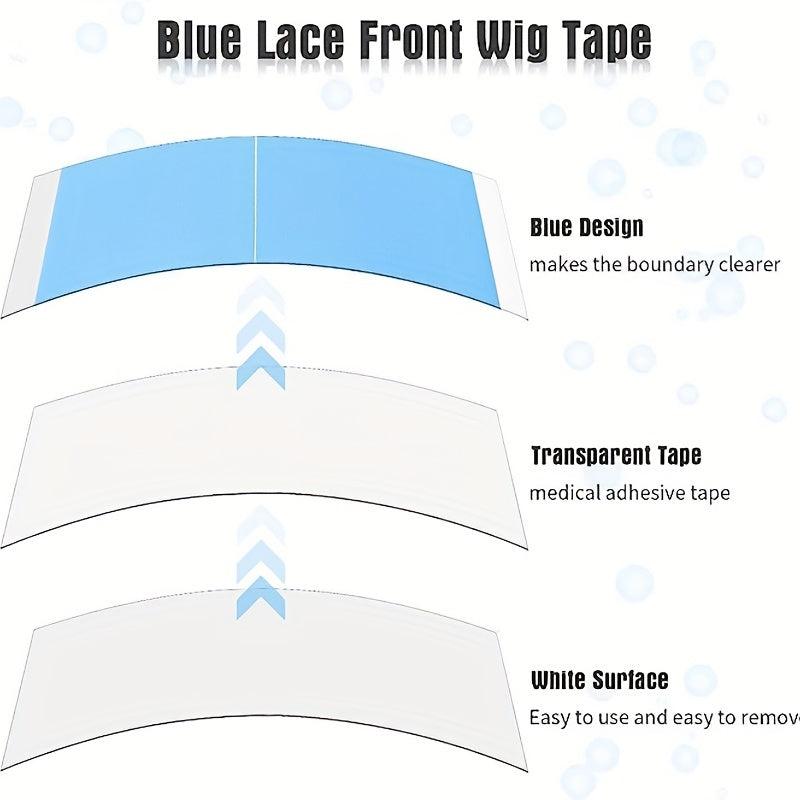 Strong Wig Tape Strips Front Lace Support Tape Waterproof Adhesive
