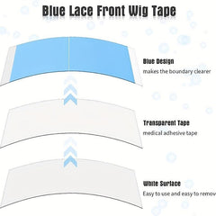 Strong Wig Tape Strips Front Lace Support Tape Waterproof Adhesive
