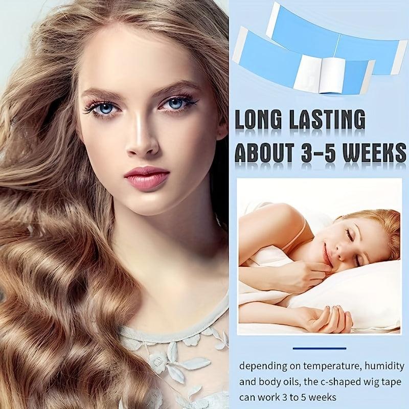 Strong Wig Tape Strips Front Lace Support Tape Waterproof Adhesive