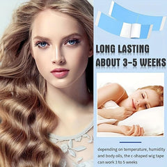 Strong Wig Tape Strips Front Lace Support Tape Waterproof Adhesive
