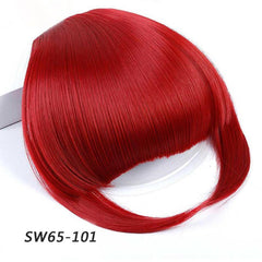 Synthetic Hair Bangs for Women Natural Looking Hair Pieces with Sideburns