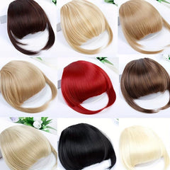 Synthetic Hair Bangs for Women Natural Looking Hair Pieces with Sideburns