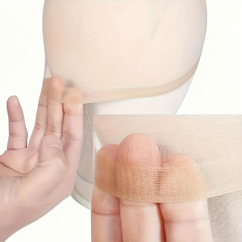 2 PCS HD Invisible Wig Caps High Elasticity Soft Breathable Nylon Caps