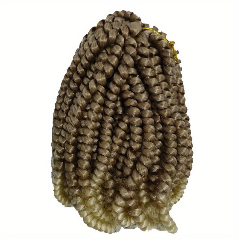 20 32cm Spring Twist Hair Extensions 1 Pack Crochet Butterfly Locs Bomb Twist
