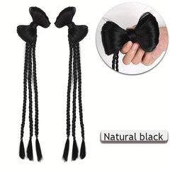 Synthetic Long Ponytail Extensions Box Braids Wrap Around Chignon Tail