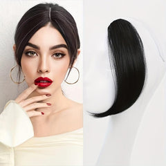24cm Middle Part Bangs Clip In Synthetic Hair Extension
