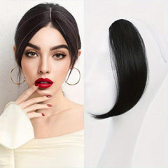 24cm Middle Part Bangs Clip In Synthetic Hair Extension