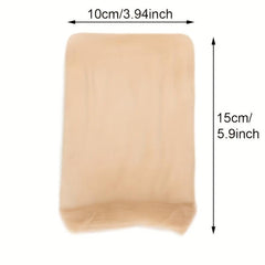 2pcs Ultra Thin Invisible Wig Caps Sheer Nylon Stocking Cap for Lace Front Wigs
