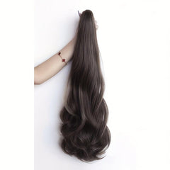 Long Wavy Claw Ponytail Hair Extensions for Daily Use