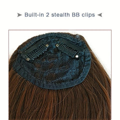 12in Two Sides Hair Bangs Clip In Hair Extensions for Daily Use