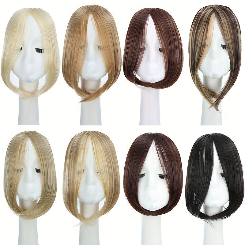12in Two Sides Hair Bangs Clip In Hair Extensions for Daily Use