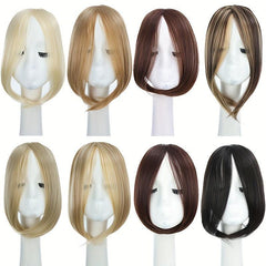 12in Two Sides Hair Bangs Clip In Hair Extensions for Daily Use
