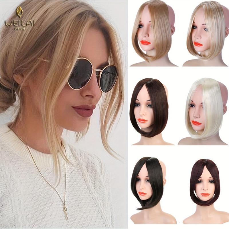 12in Two Sides Hair Bangs Clip In Hair Extensions for Daily Use