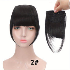 Stylish Clip In Bangs Extensions for Women Synthetic Hairpieces