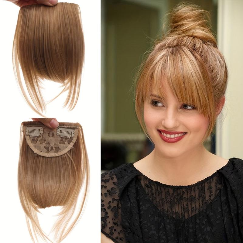 Stylish Clip In Bangs Extensions for Women Synthetic Hairpieces