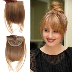 Stylish Clip In Bangs Extensions for Women Synthetic Hairpieces