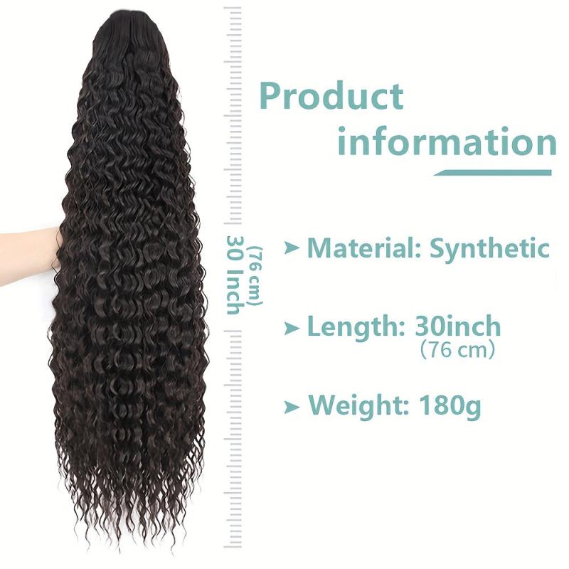 76 2 Cm Long Curly Ponytail Hair Extension