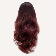 Long Wavy Synthetic Wig Natural Daily Use