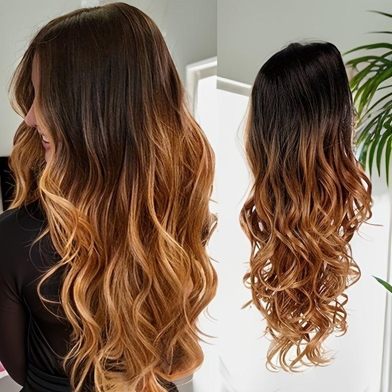 Long Wavy Synthetic Wig Natural Daily Use