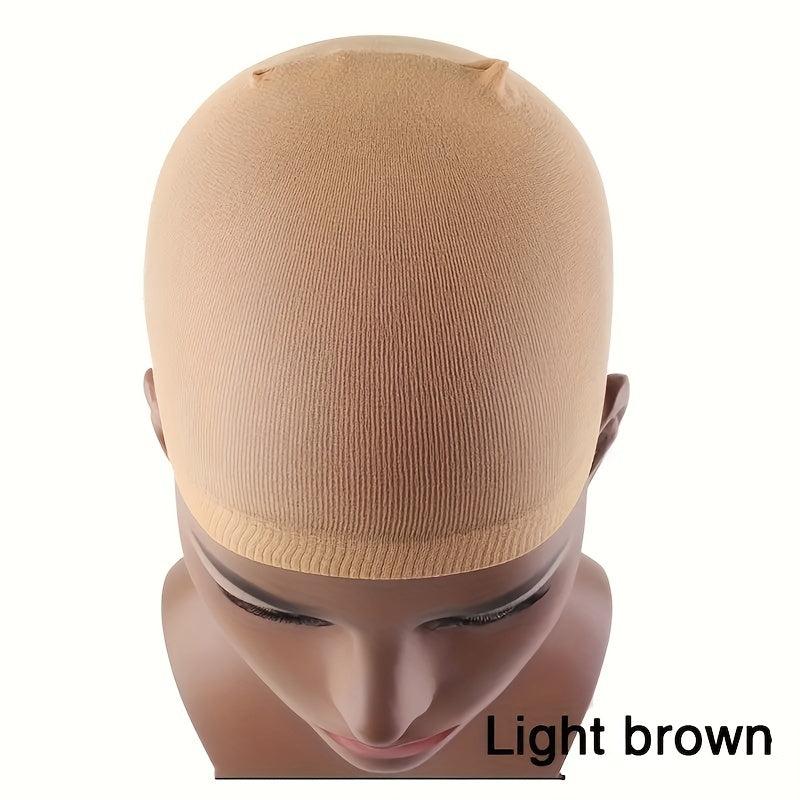 10PCS 5PACK Stretchy Nylon Wig Caps Ultra Thin Breathable HD Wig Cap