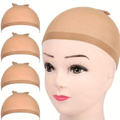 10PCS 5PACK Stretchy Nylon Wig Caps Ultra Thin Breathable HD Wig Cap