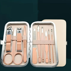 Rose Golden Manicure Set with Travel Case Pedicure Care Tools Kit for Women