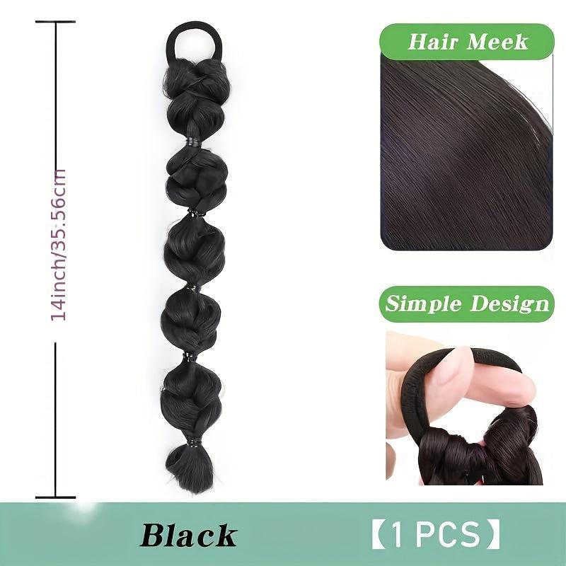Synthetic Lantern Braiding Ponytail Hair Extensions