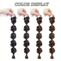Synthetic Lantern Braiding Ponytail Hair Extensions
