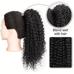 35 56 Cm Afro Puff Drawstring Ponytail Extensions Natural Looking Synthetic Hair