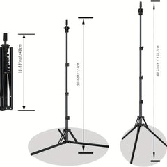 Foldable Adjustable Metal Mannequin Head Stand for Wig Training