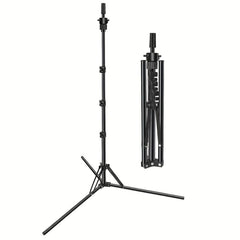 Foldable Adjustable Metal Mannequin Head Stand for Wig Training